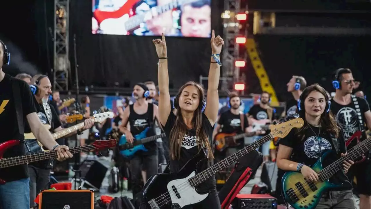 Rockin’1000, el mayor espectáculo de rock del mundo, llega a Madrid