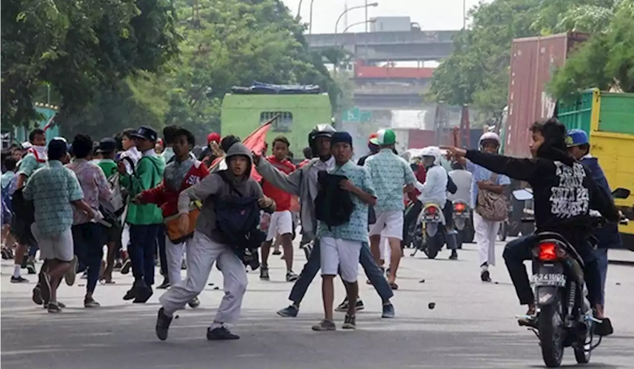 Beraninya Keroyokan Tawuran, 31 Pelajar Nangis di Kantor Polisi