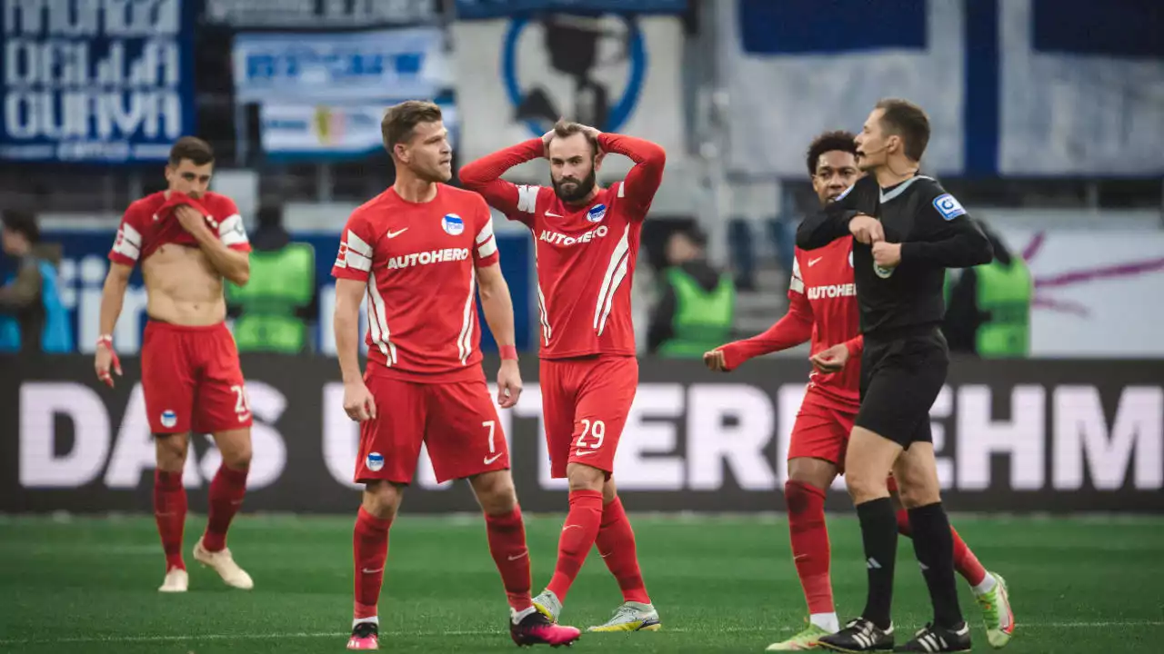 Bundesliga: Frankfurt - Hertha BSC 3:0! Hertha und Bobic fies verspottet