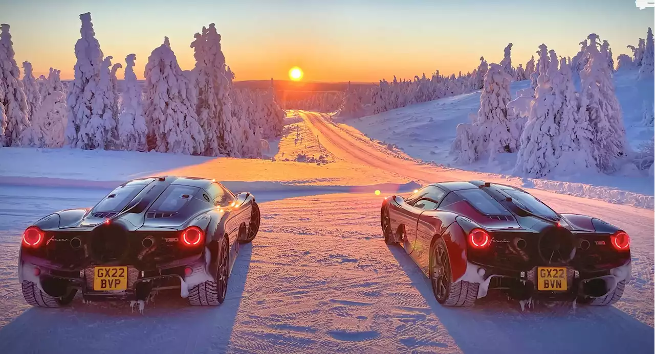 See Gordon Murray's T.50 V12 Conquer Ice And Snow With Epic Swedish Slides | Carscoops