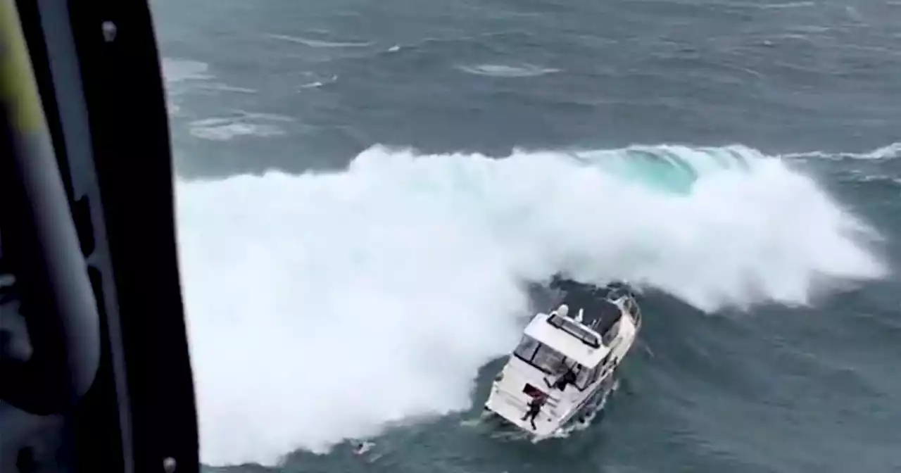 Man arrested for leaving dead fish at 'Goonies' house after Coast Guard rescue