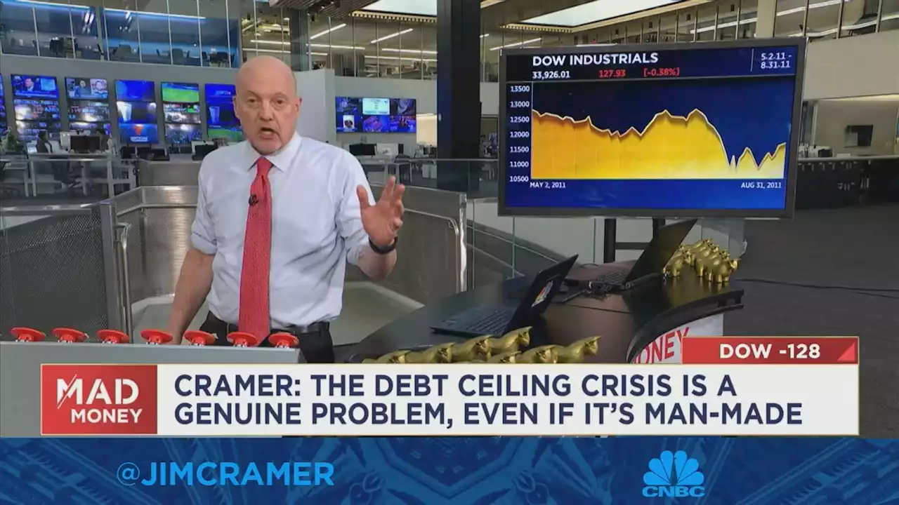 Jim Cramer gives his take on debt ceiling turmoil