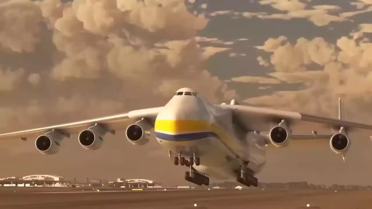 Microsoft Flight Simulator: Zerstörte Antonov An-225 soll virtuell wieder abheben