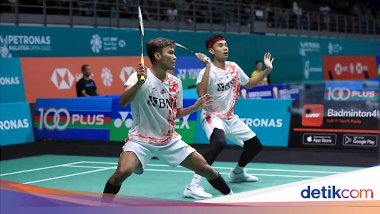 Thailand Masters 2023: Fikri/Bagas Terhenti di Semifinal