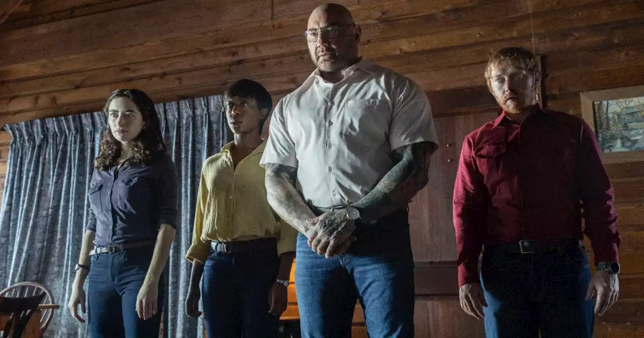 Knock at the Cabin review: Bautista elevates the apocalypse | Digital Trends