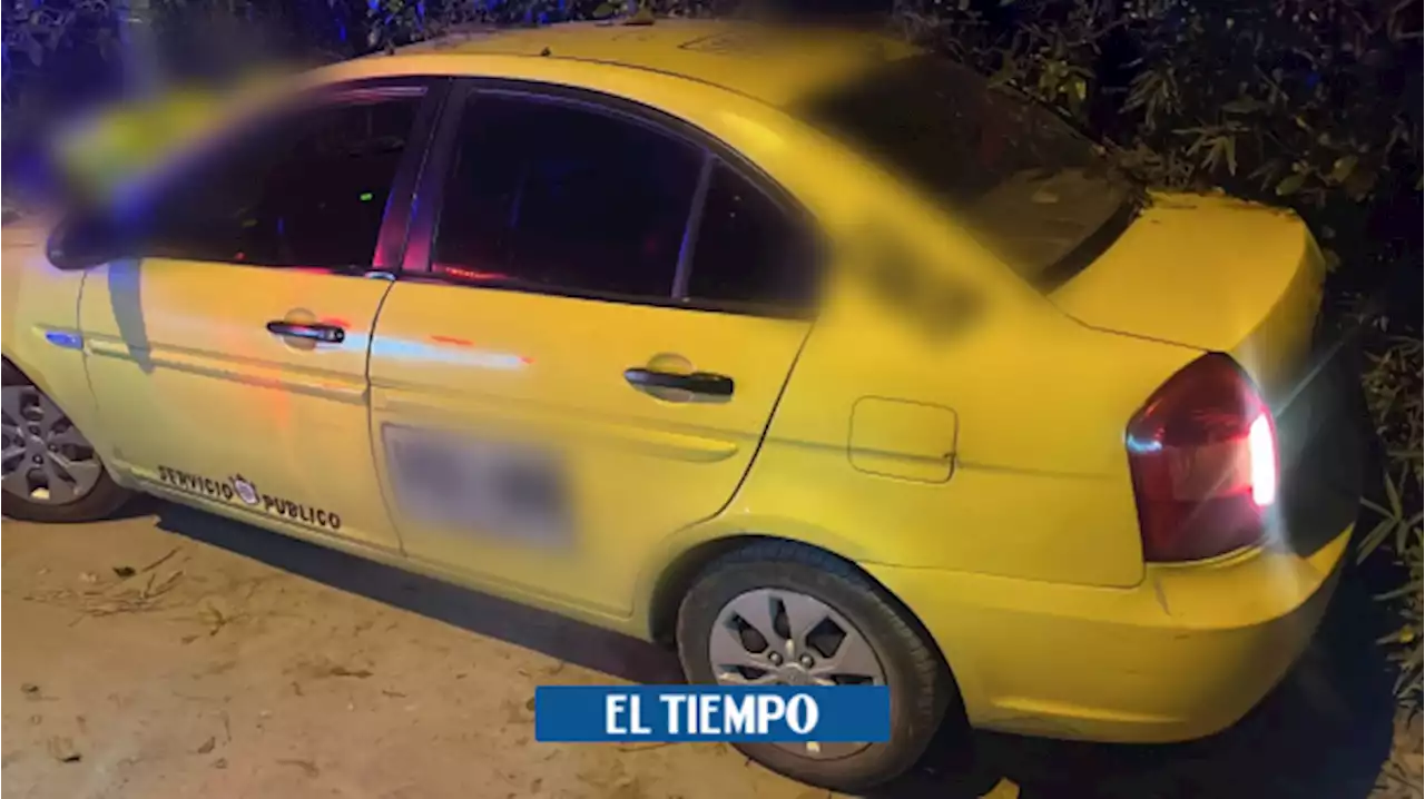 Cali: autoridades hallan un cadáver en el baúl de un taxi