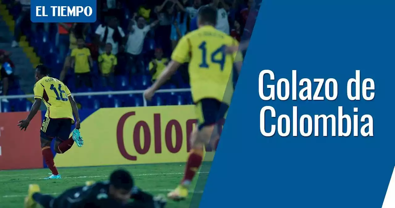 Cabezas y Cortés se sacuden: vea los golazos de Colombia vs. Paraguay