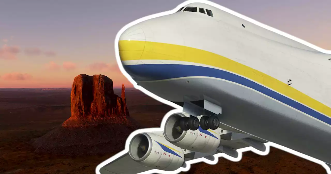 Flight Simulator: Zerstörtes ukrainisches Mega-Flugzeug kommt ins Spiel