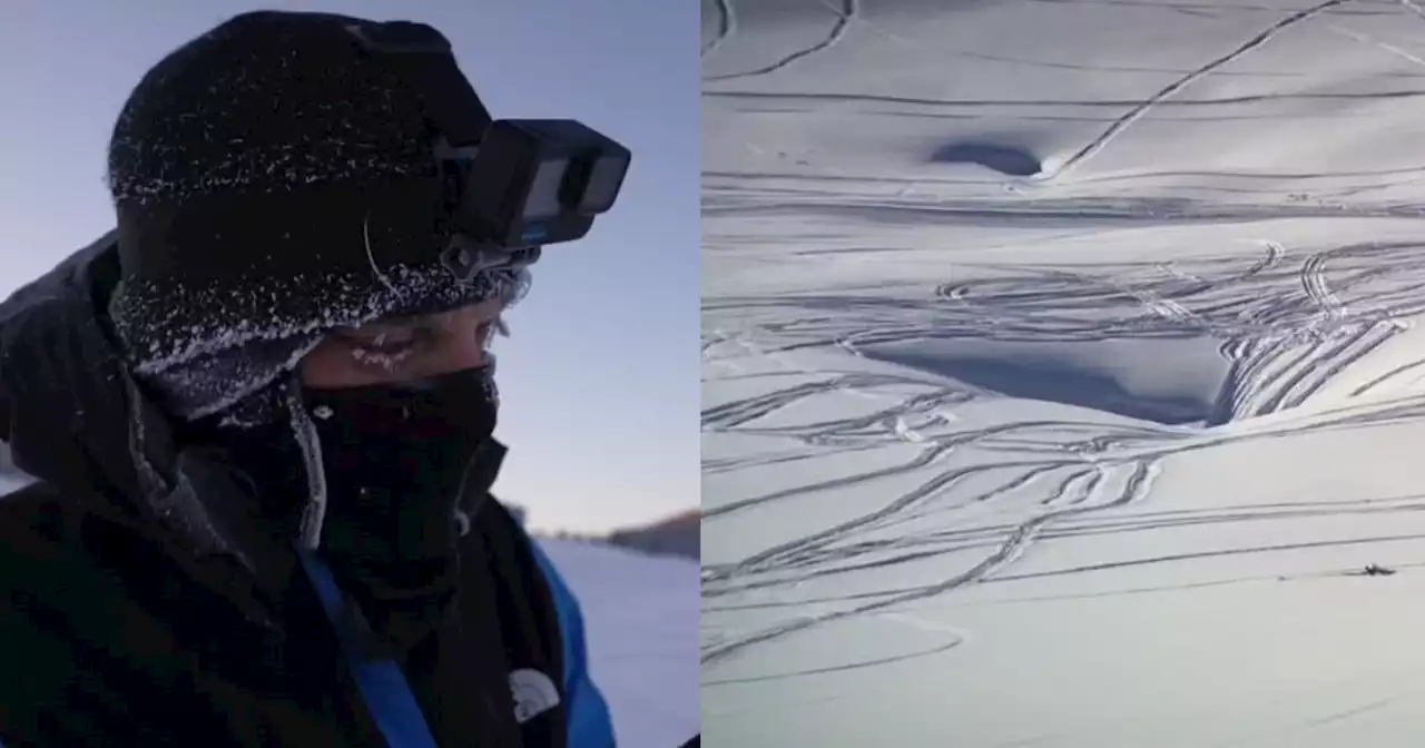 'The Sinks' in Logan Canyon: A firsthand look at the site of record-breaking cold temperatures