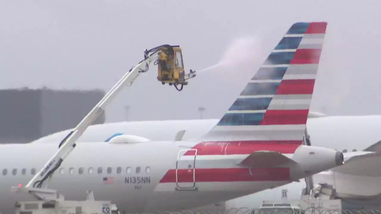 Flights getting back on track after icy weather, TSA asks travelers to arrive early