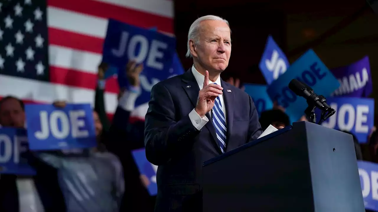 Hinting at 2024 re-election, Biden tells Democrats ‘we’re just getting started’