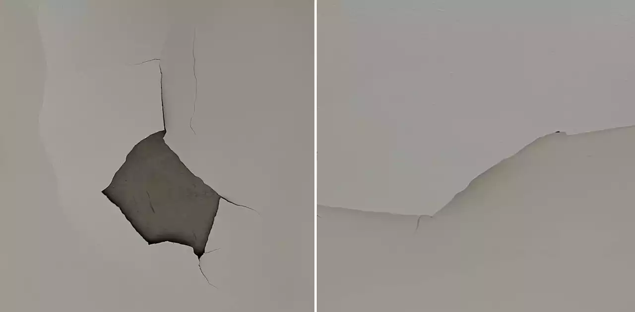 After woman's ceiling cracked & pieces fell she complained to HDB, but netizens told her paint & plaster repairs are her responsibility - Singapore News