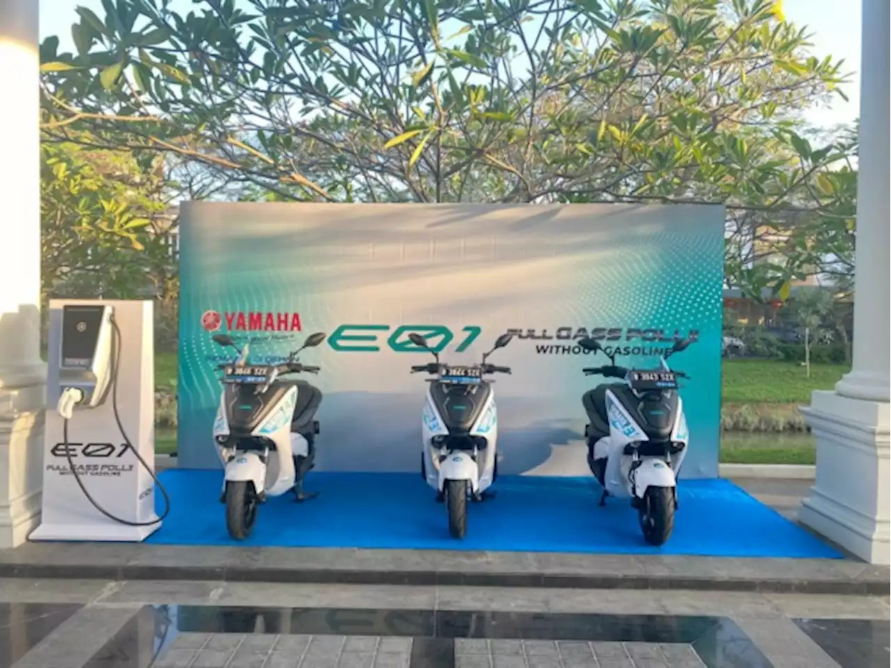 Yamaha EV E01 Hadir di Kota Medan