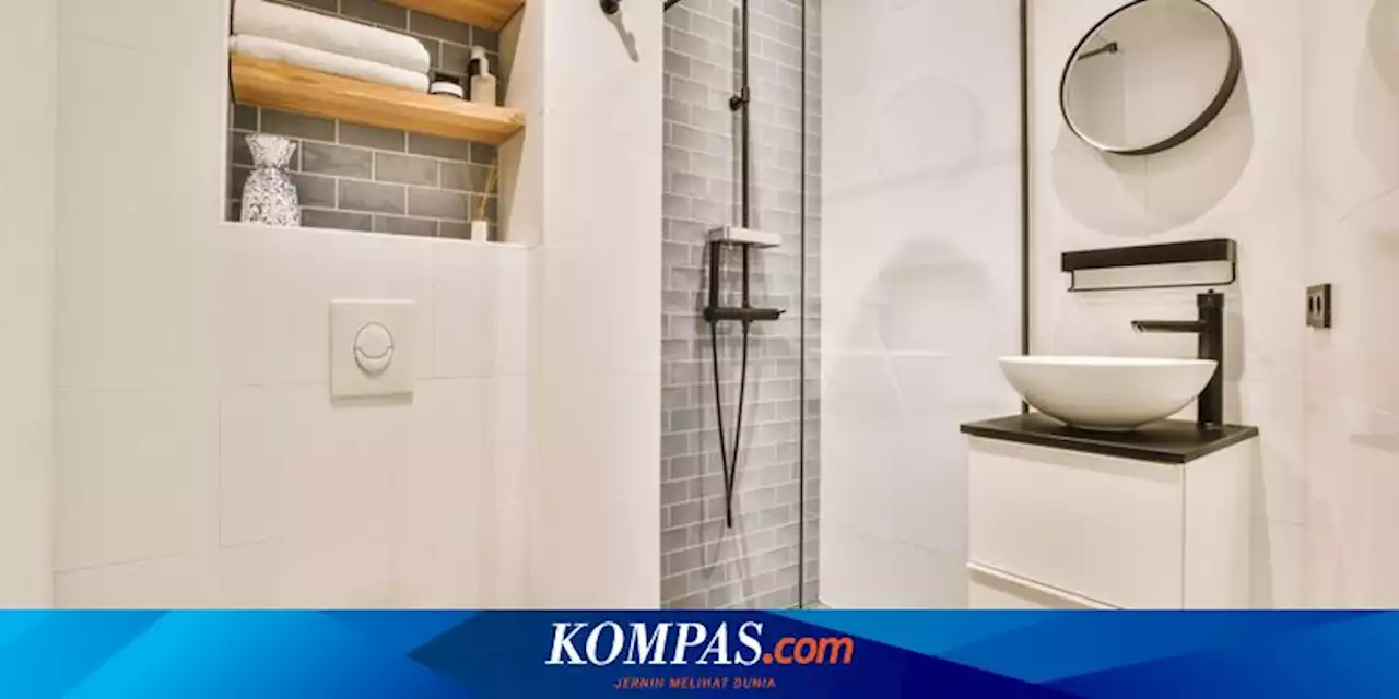 6 Ide Desain Area Shower di Kamar Mandi Kecil, Nyaman dan Estetik