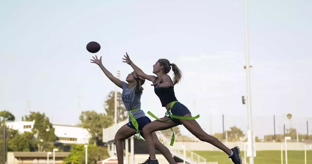 California weighs making flag football a girls' school sport