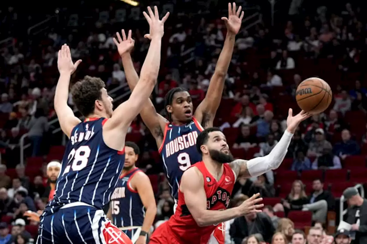 VanVleet has 32 as Raptors get 117-111 win over Rockets