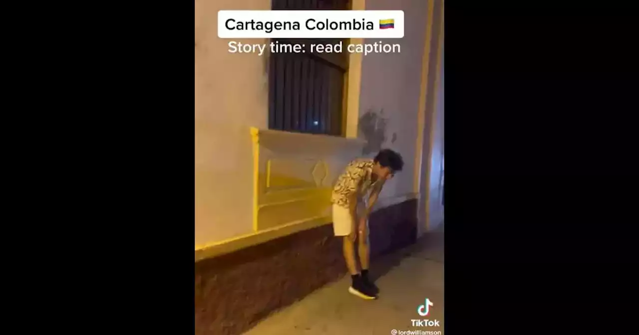 Se hace viral video de extranjero robado en Cartagena: piden más seguridad en capitales