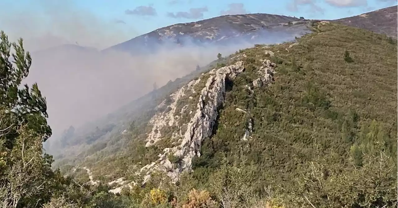 Mouriès : l'incendie est circonscrit après avoir parcouru 130 hectares... Notre direct