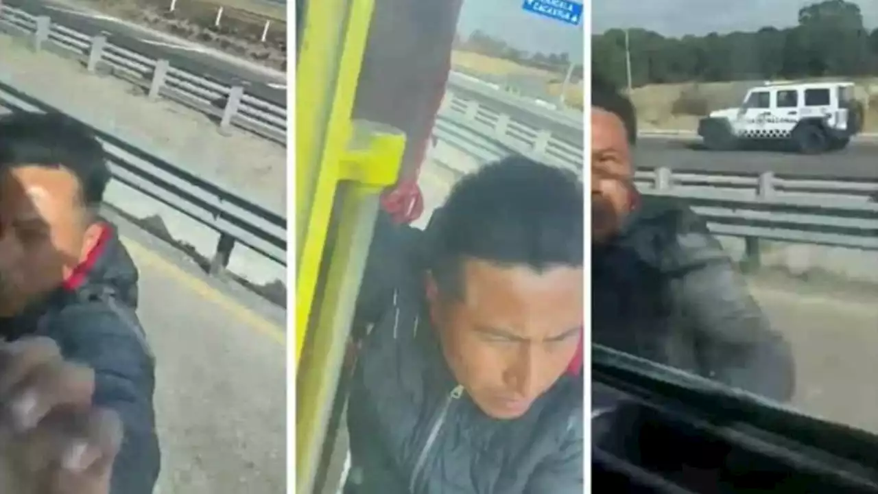 VIDEO: Hombre colgado de camión no es un ladrón, es un héroe; aquí la historia