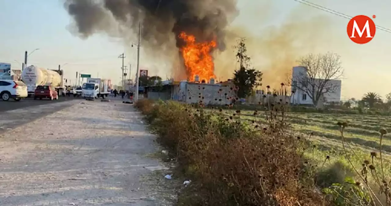 Incendio en gasolinera de Tula está controlado: gobierno de Hidalgo