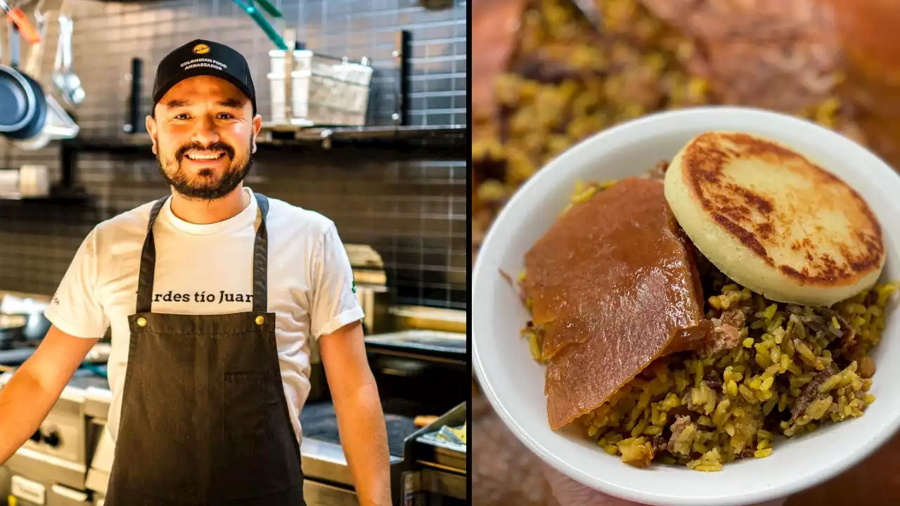 [FOTOS] Juan Camilo, el colombiano que vende la comida de la 'tierrita' en Australia