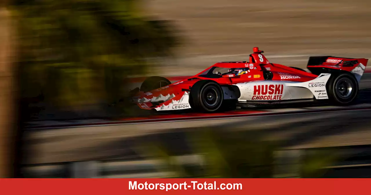 IndyCar-Vorsaisontest 2023 Palm Springs: Marcus Ericsson schließt mit Bestzeit ab