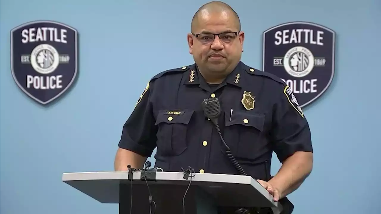 Seattle Police Chief Adrian Diaz optimistic about drop in violent crime