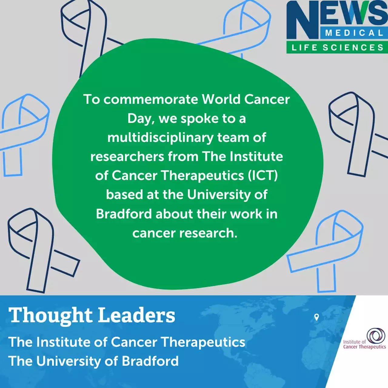 World Cancer Day 2023: Perspectives from The Institute of Cancer Therapeutics