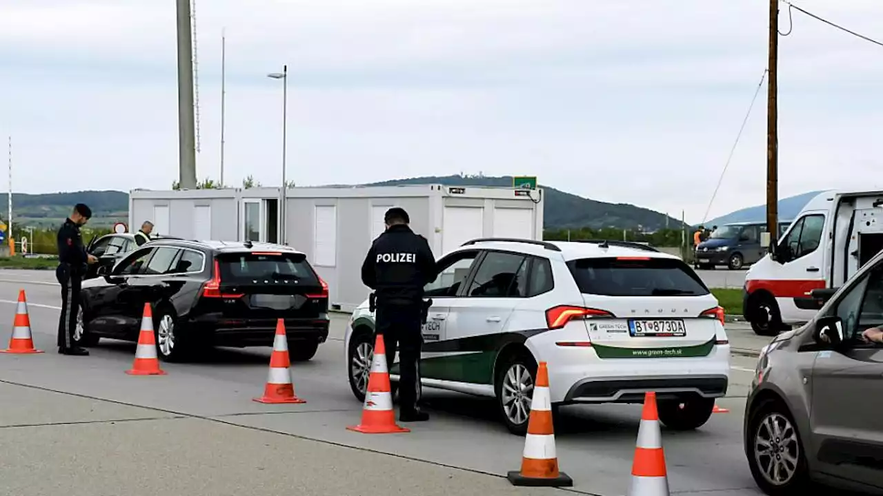 Grenzkontrollen zur Slowakei werden mit Montag gestoppt