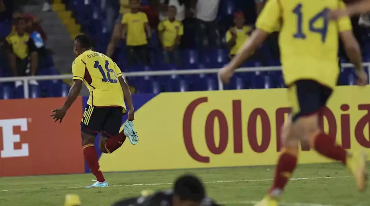 En video: Óscar Cortés se hace presente nuevamente en el Sudamericano sub-20