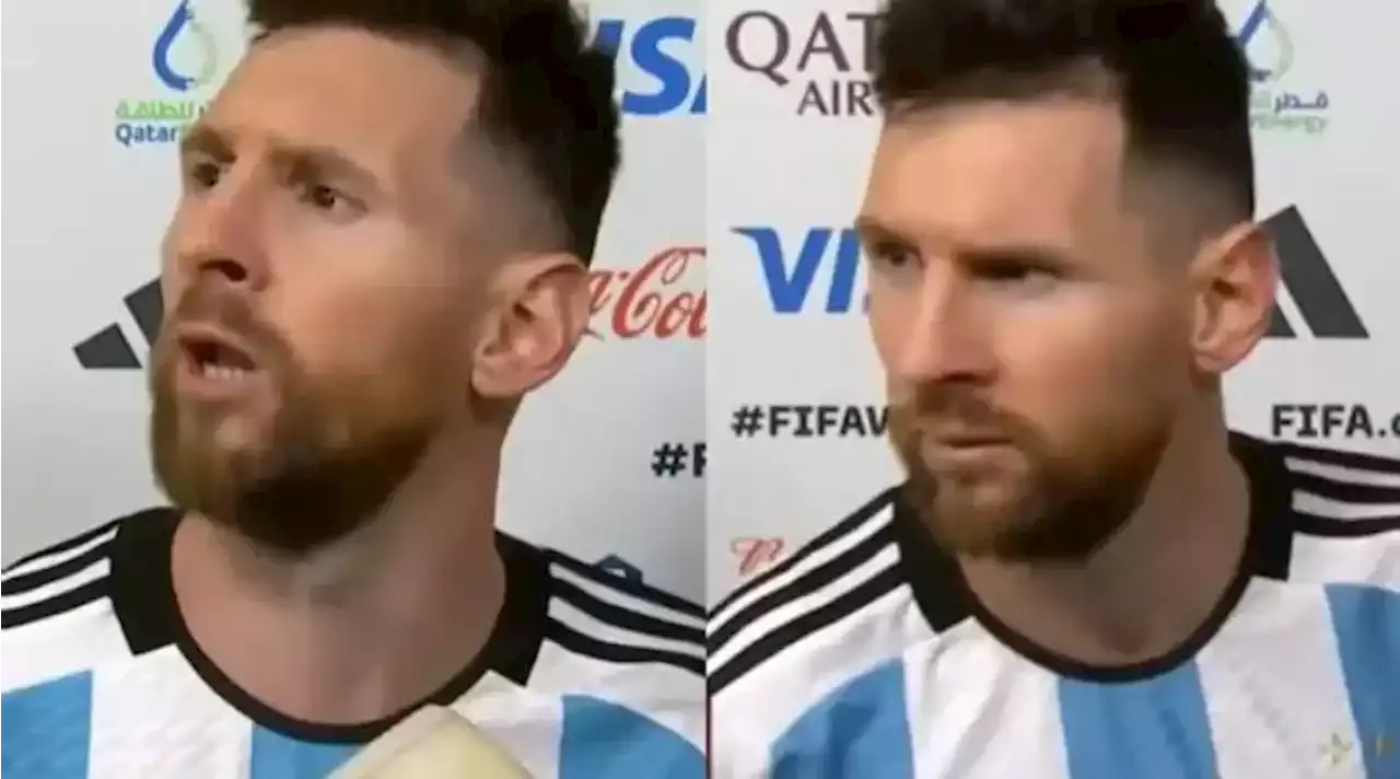 Messi aseguró que sus hijos tomaron el ‘andá pa’ allá’ en casa: “Me arrepiento”