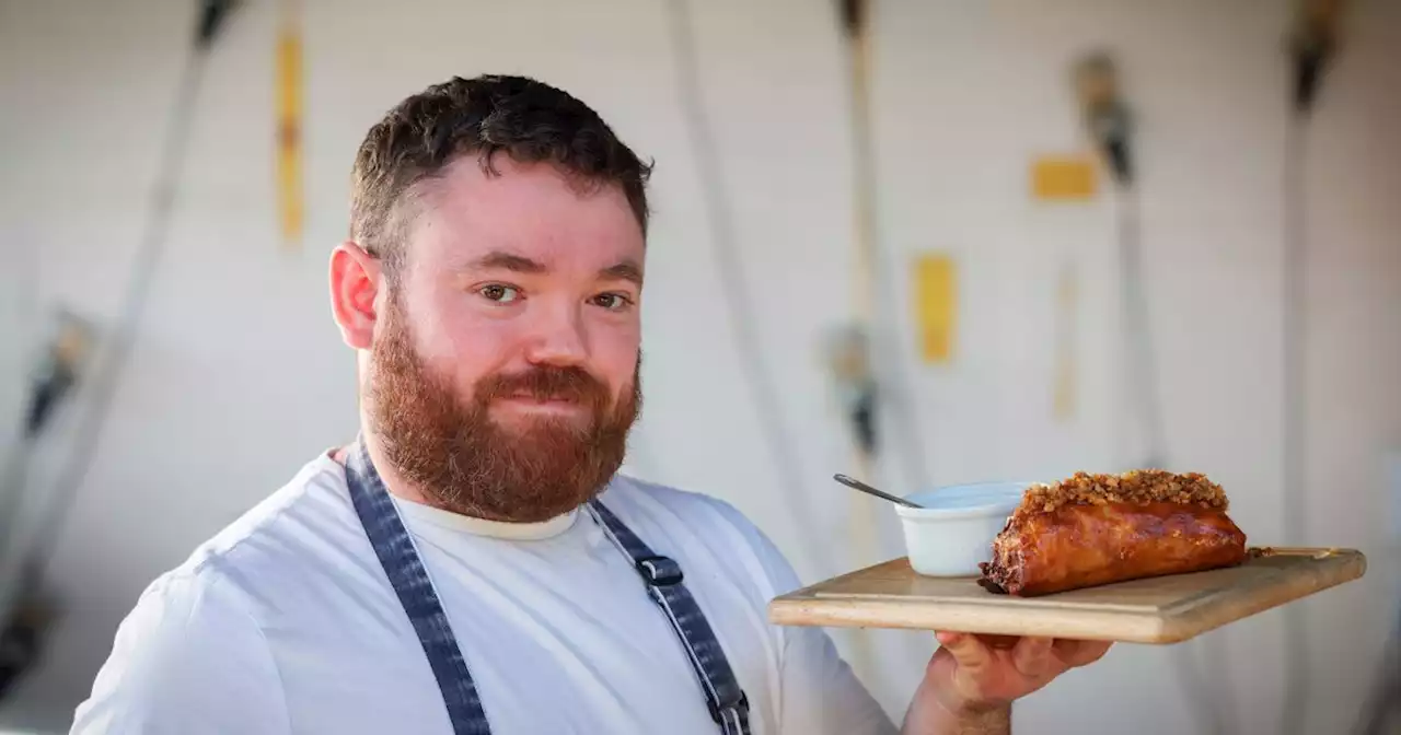 I try 'the best' sausage roll in UK made by Notts chef