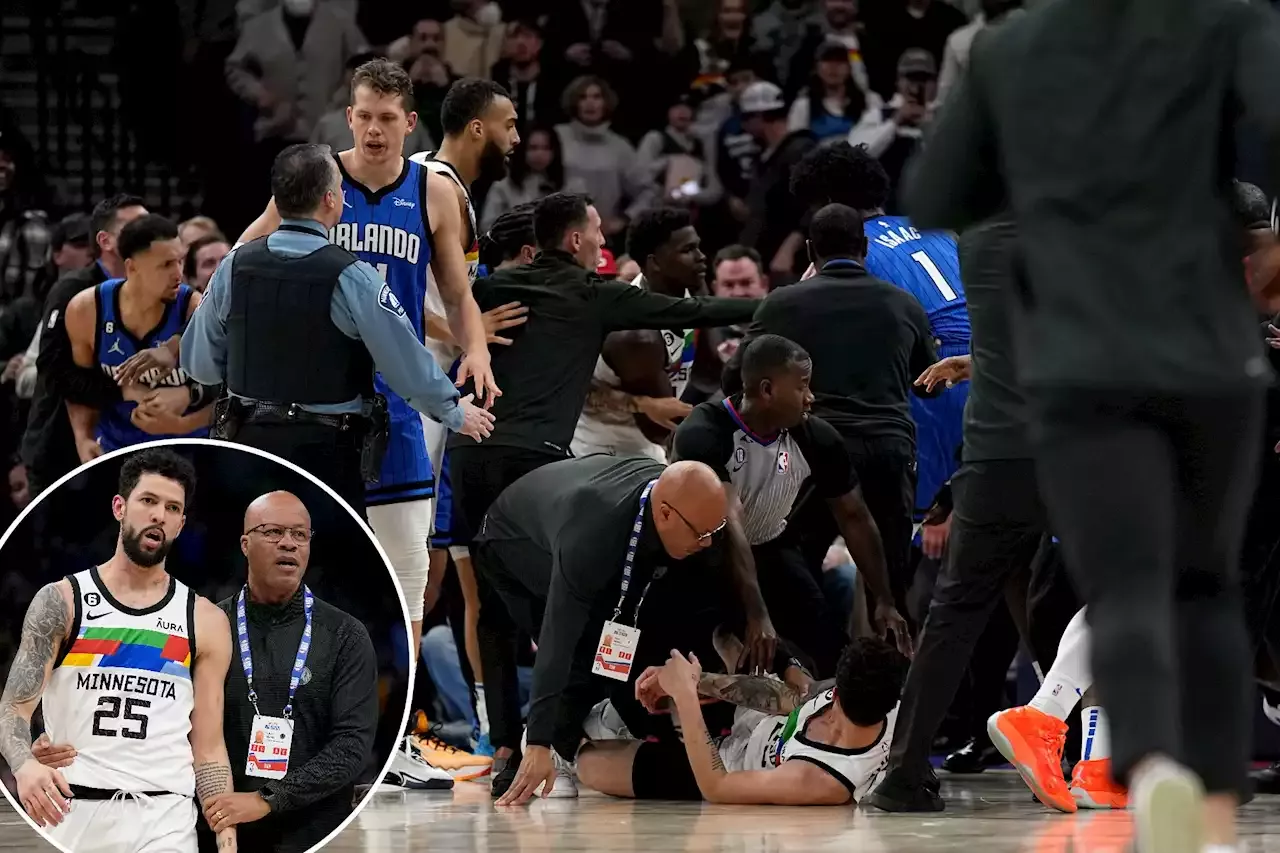 Fight between Magic, Timberwolves leads to 5 players ejected – KXAN Austin