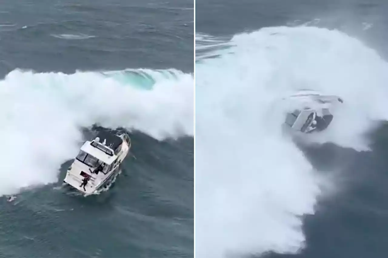 New Coast Guard swimmer saves man’s life after wave rolls yacht