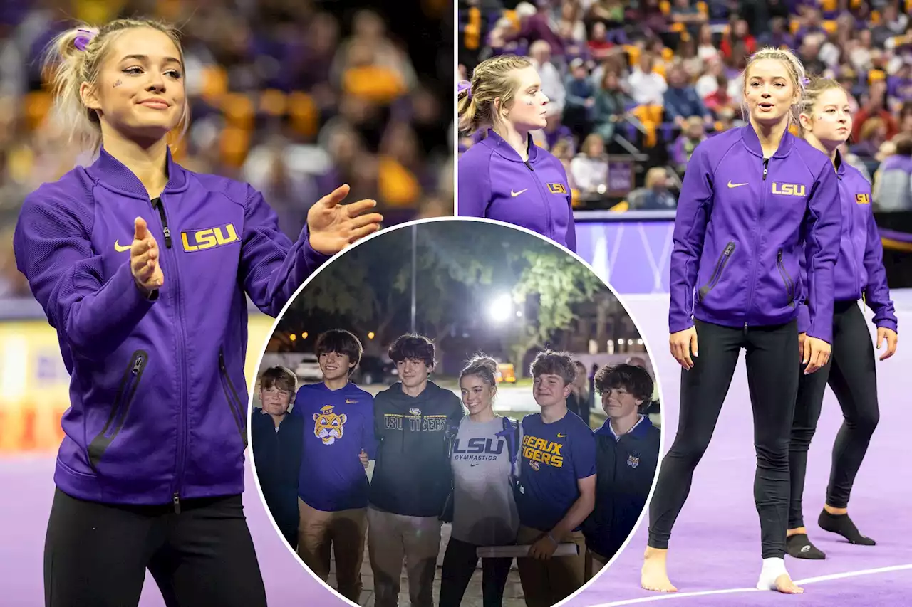 Olivia Dunne fans obey plea after LSU gymnast condemns wild scenes