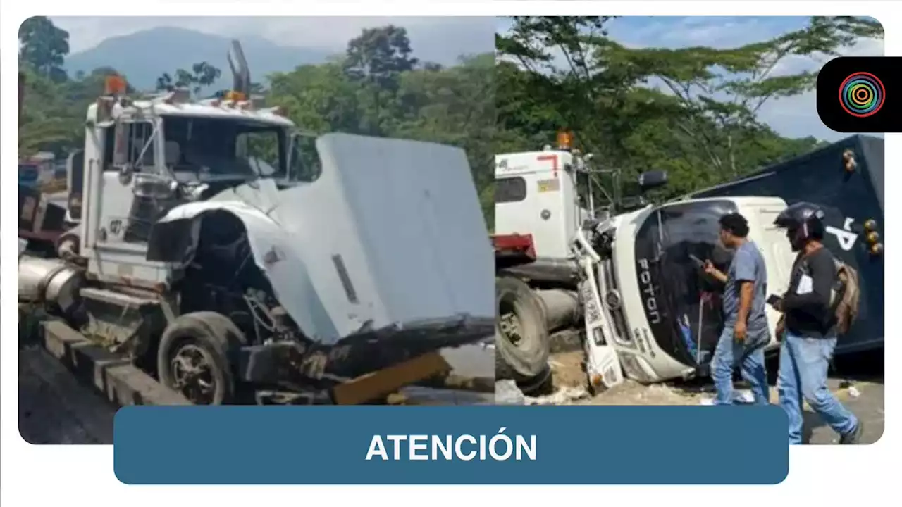 Ojo, conductores: cerraron vía Ibagué - Girardot por accidente de tractomula sin frenos - Pulzo