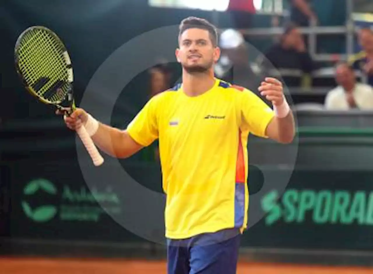 Memorable triunfo de Nicolás Mejía en Copa Davis: Colombia inicia bien vs. Gran Bretaña - Pulzo