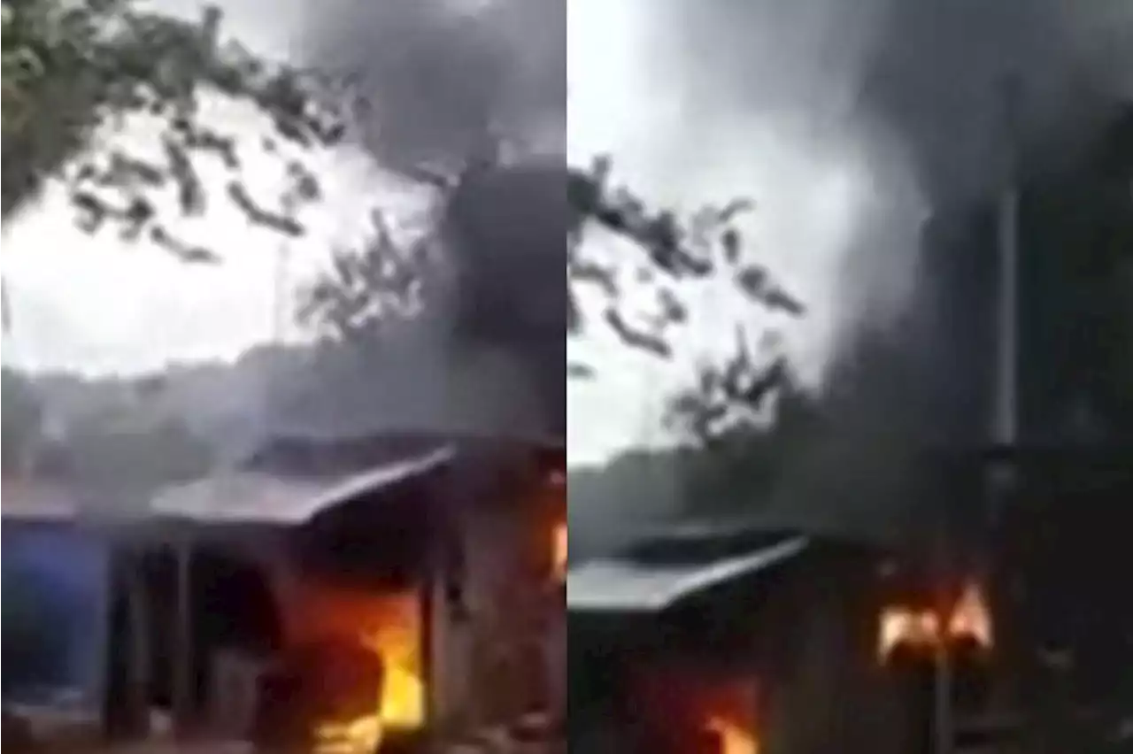 [Video] Incendio en bodega desató pánico entre habitantes de Falan (Tolima) - Pulzo