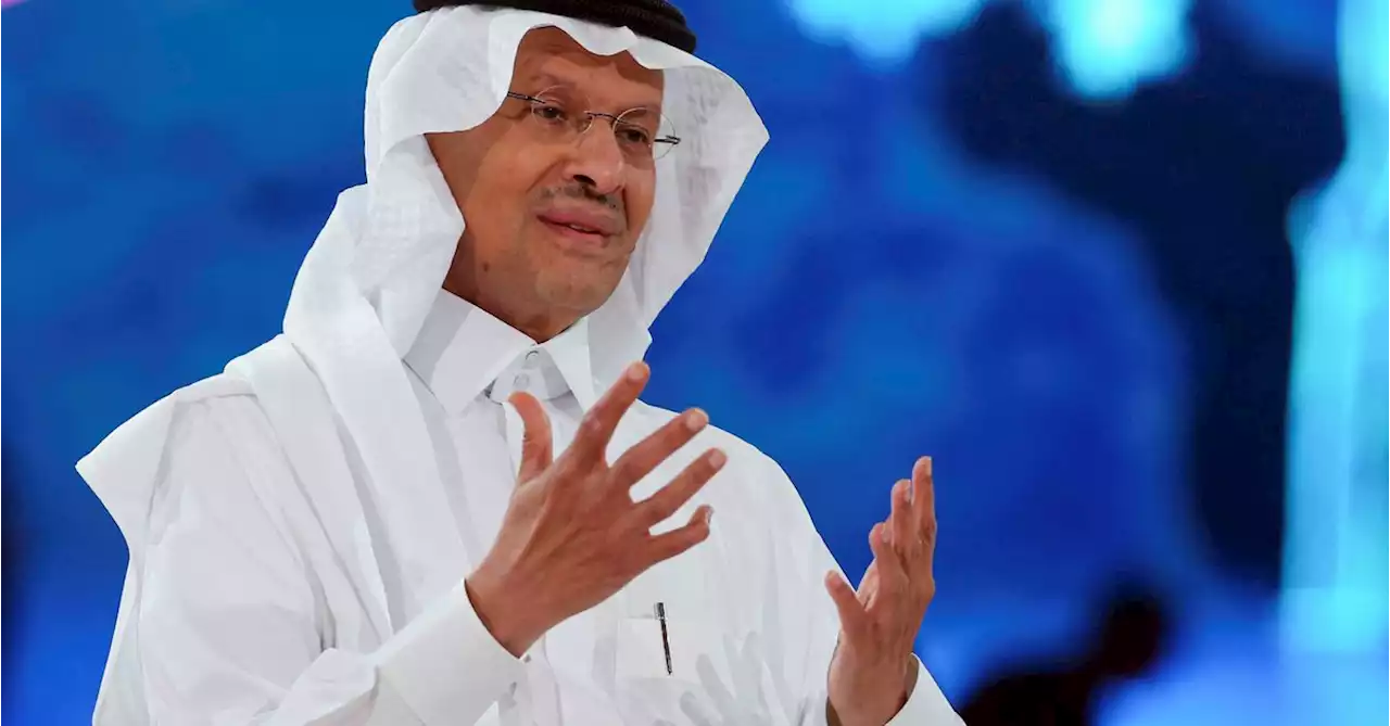 Saudi energy minister hopes sanctions won't result in energy shortage