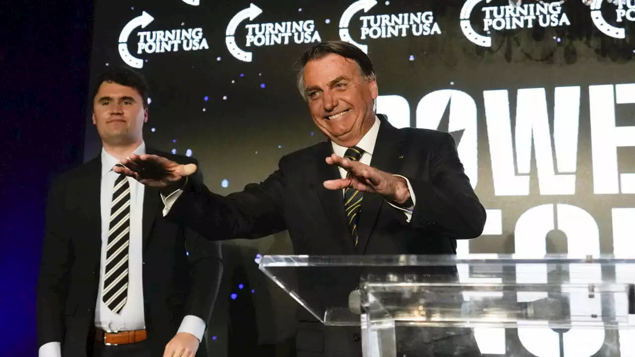 États-Unis: Bolsonaro s'adresse à ses partisans lors d'un événement organisé par des trumpistes