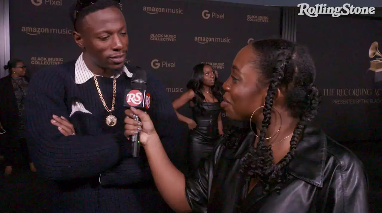 GRAMMYs: Joey Badass at The Black Music Collective Dinner