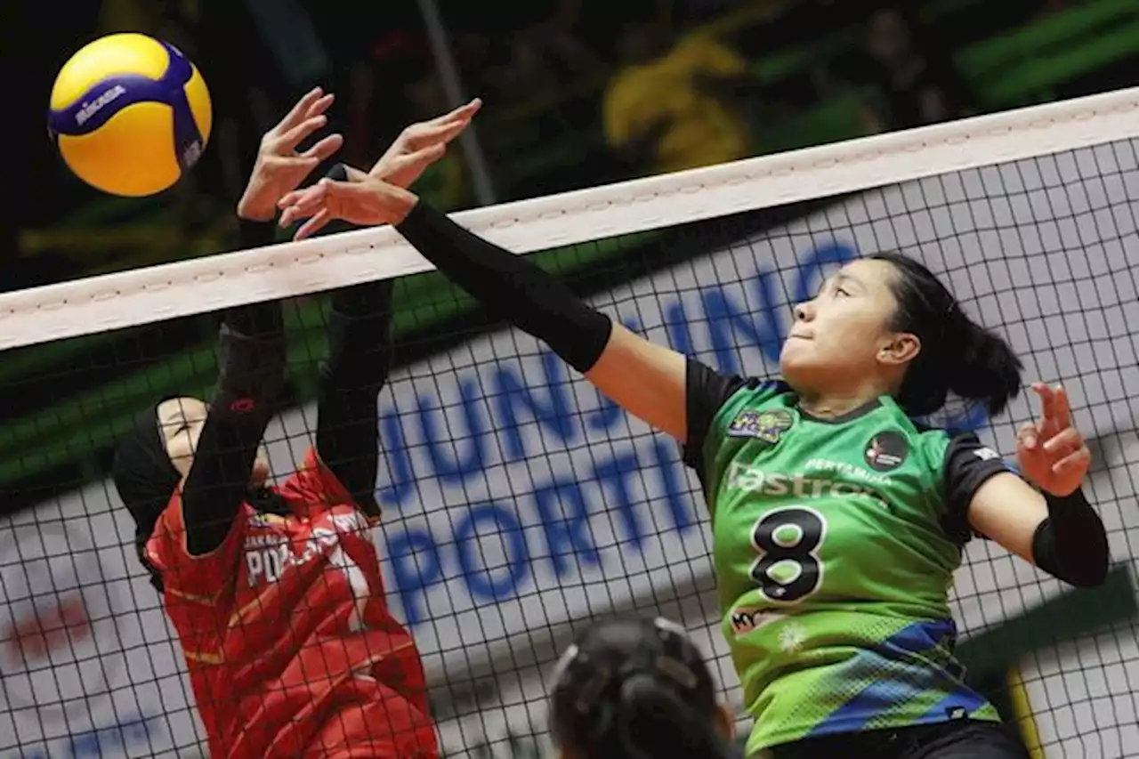 Hasil Proliga 2023 Hari Ini: Satu Kaki Pertamina Fastron Sudah di Final Four!