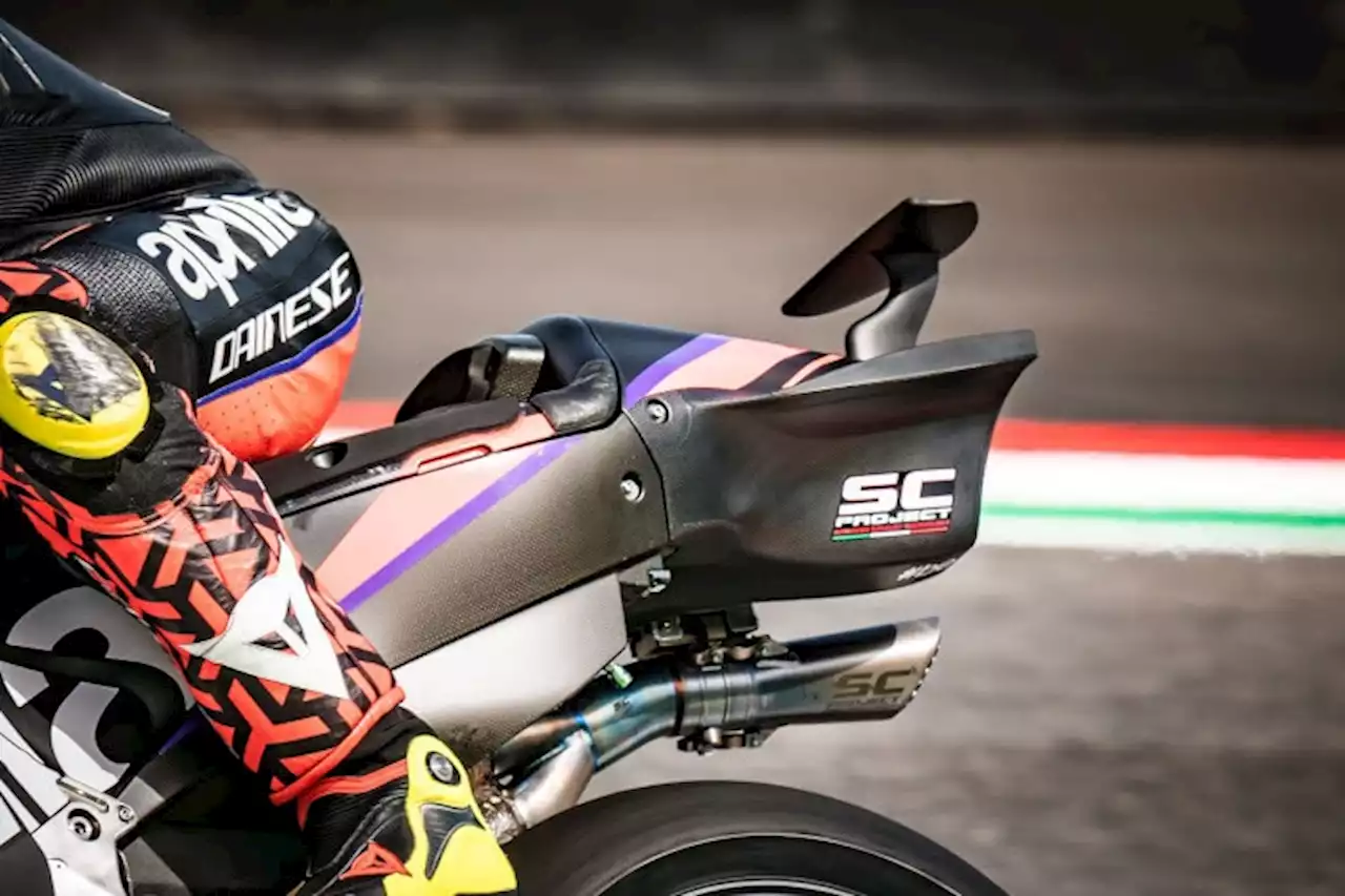 Albesiano (Aprilia): Aerodynamik-Entwicklung positiv