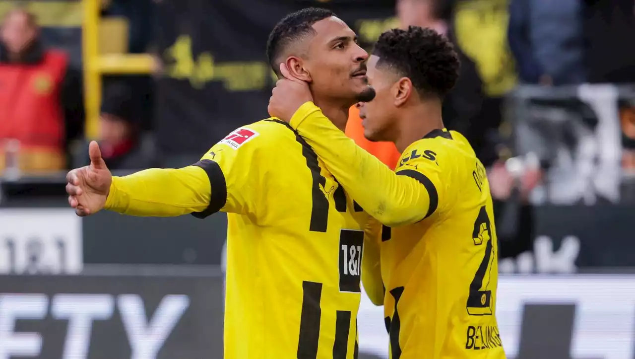 Fußball-Bundesliga: Sébastien Haller trifft erstmals für Borussia Dortmund, Union Berlin vorerst ganz vorne