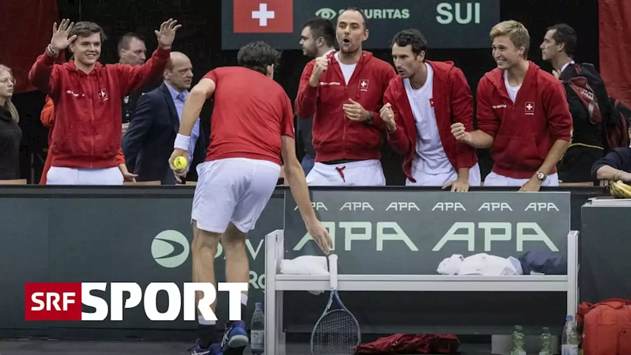 Davis Cup in Trier - 2 Premieren: Schweiz bodigt Deutschland und steht in Gruppenphase