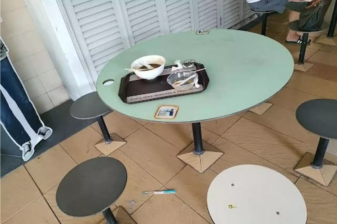 Failing to return tray at eateries: No diner has been fined since rule kicked in, 2 warnings issued