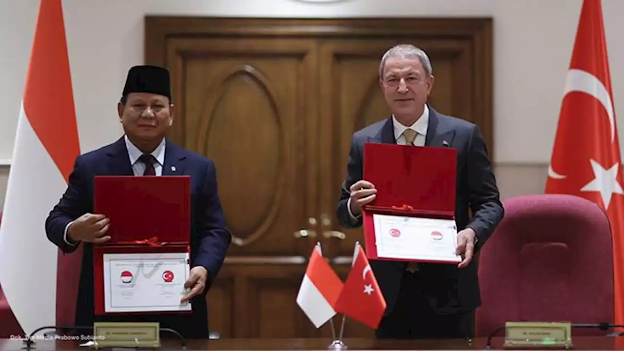 Bertemu Menhan Hulusi di Ankara, Prabowo: RI-Turki Punya Sejarah Panjang