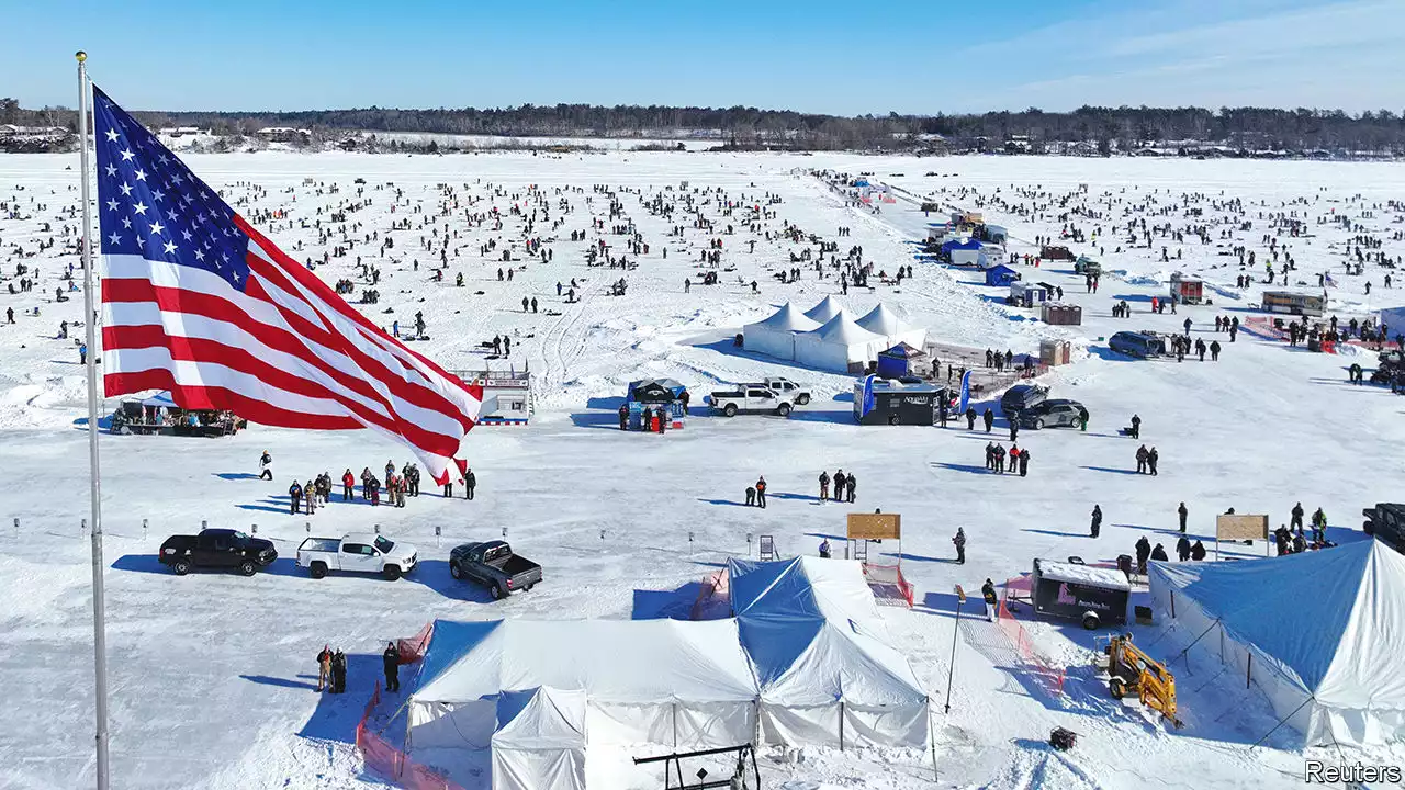 The sport of ice fishing is being transformed by technology