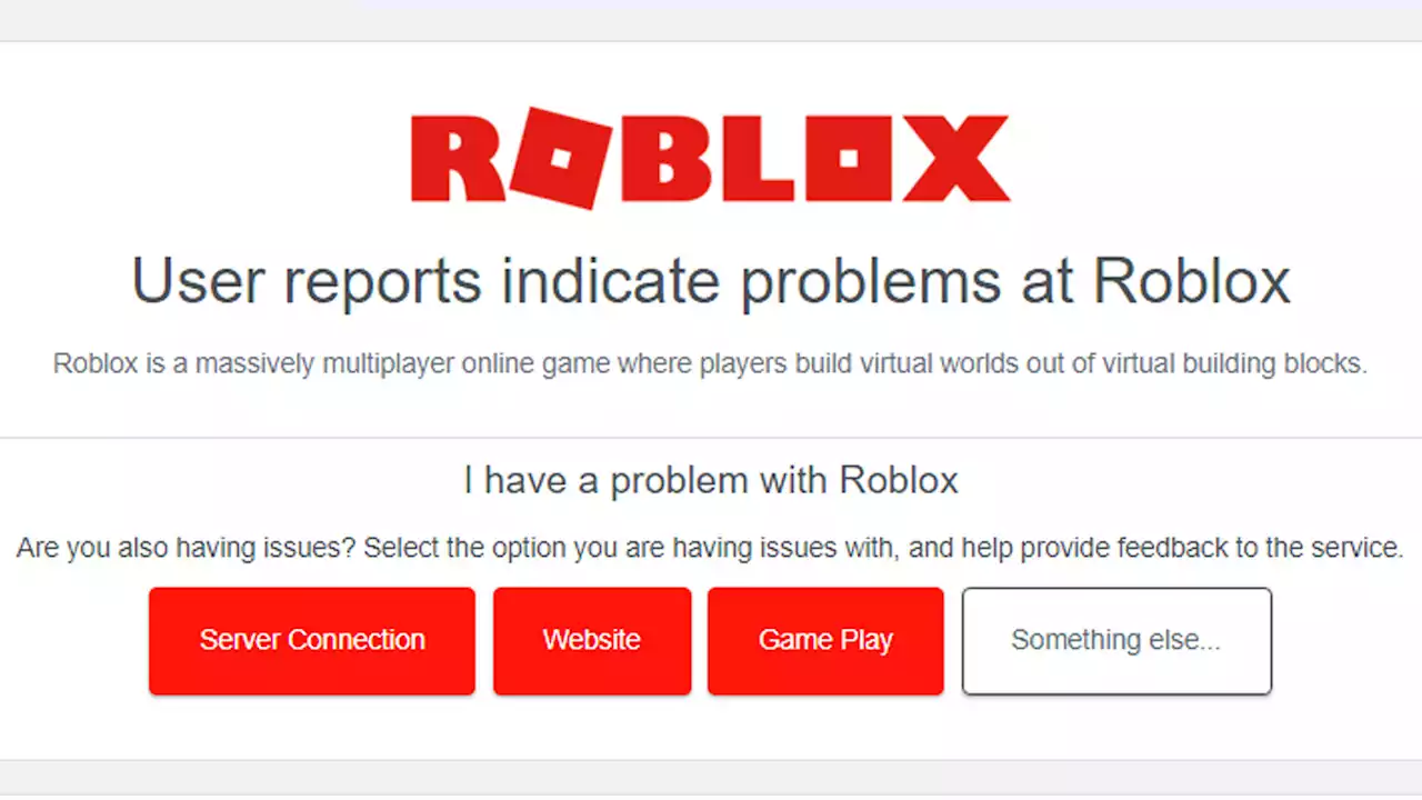 Thousands of Roblox players report popular game isn't working