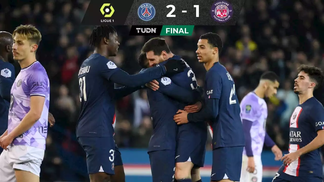 PSG vence al Tolouse gracias a los golazos de Lionel Messi y Achraf Hakimi